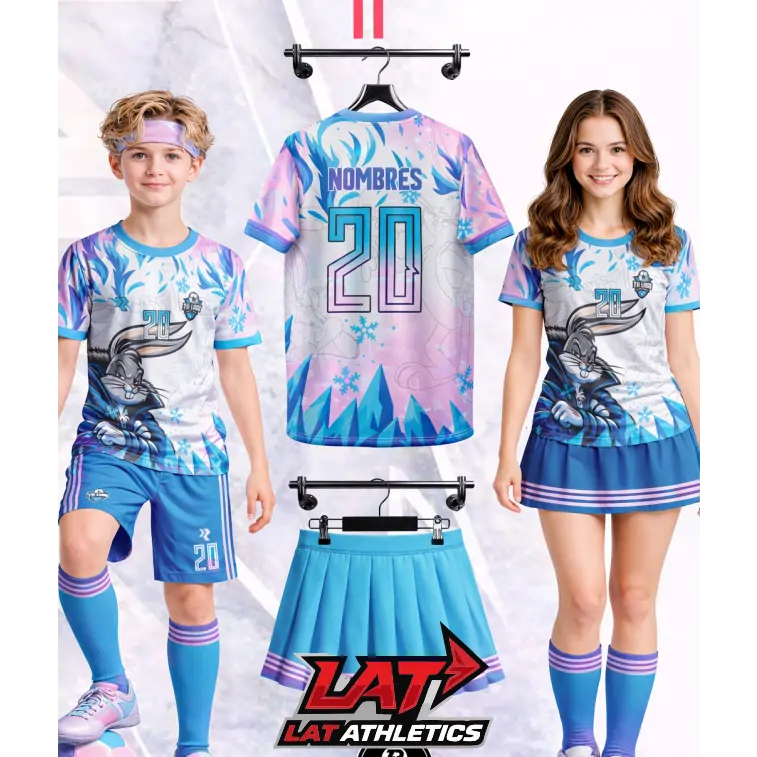 camiseta personalizada y falda shor Bugs Bunny 