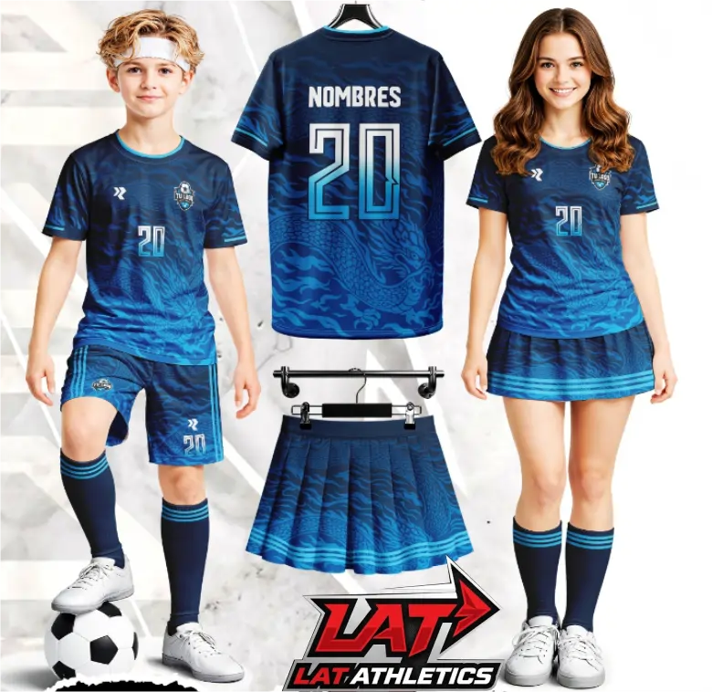camiseta personalizada dragón azul juvenil
